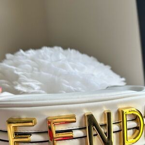 Elegant White Shoulder Bag